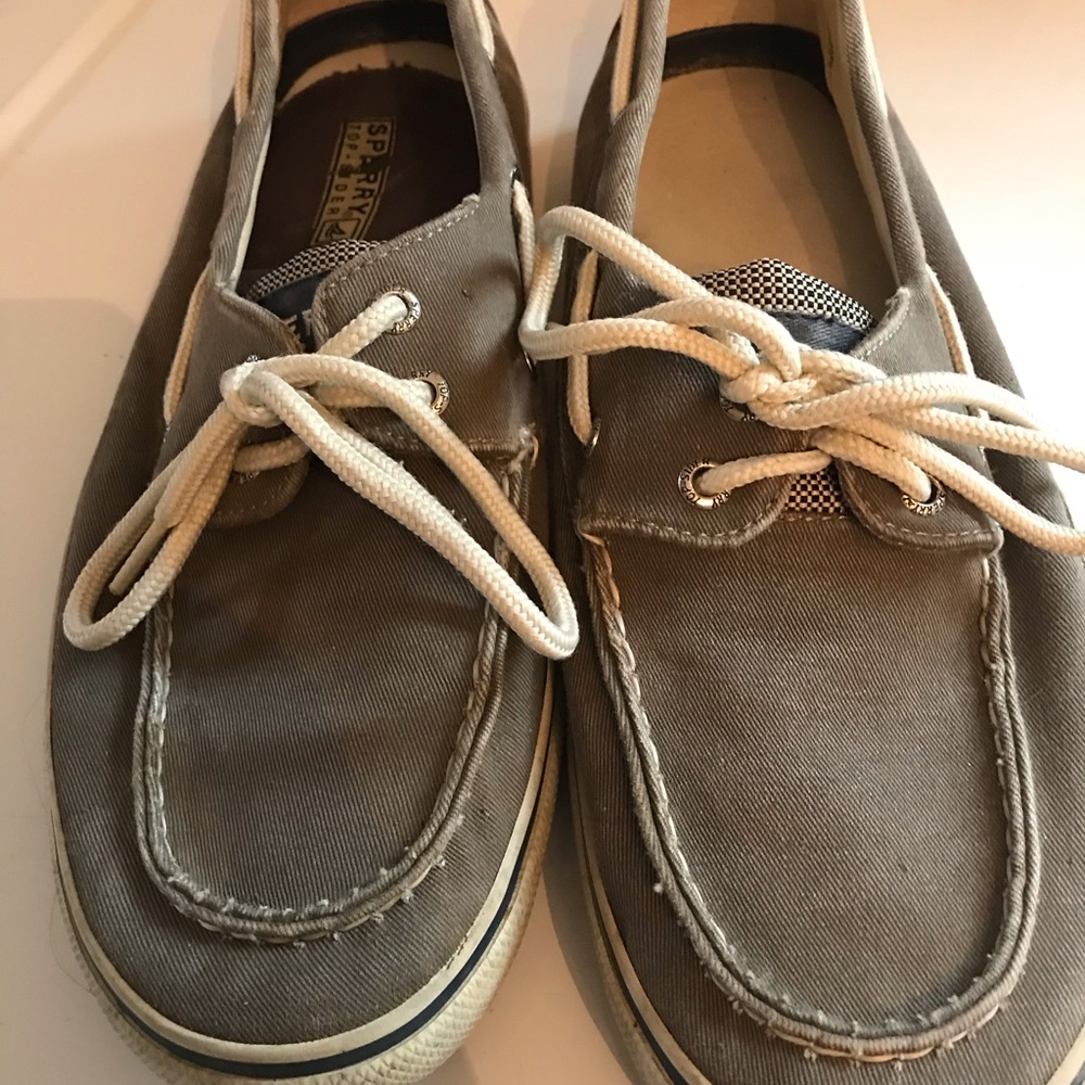 Sperry top-sider size 9.5 brown boat shoes